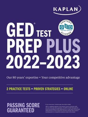 cover image of GED Test Prep Plus 2022-2023